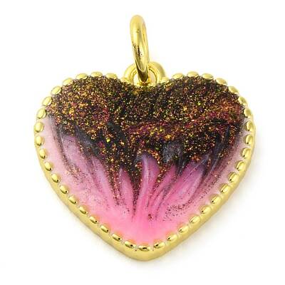 Brass Enamel Pendants