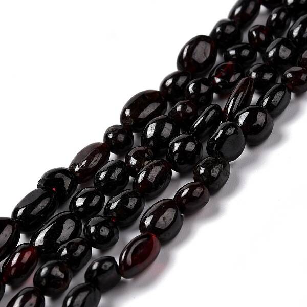Natural Garnet Beads Strands