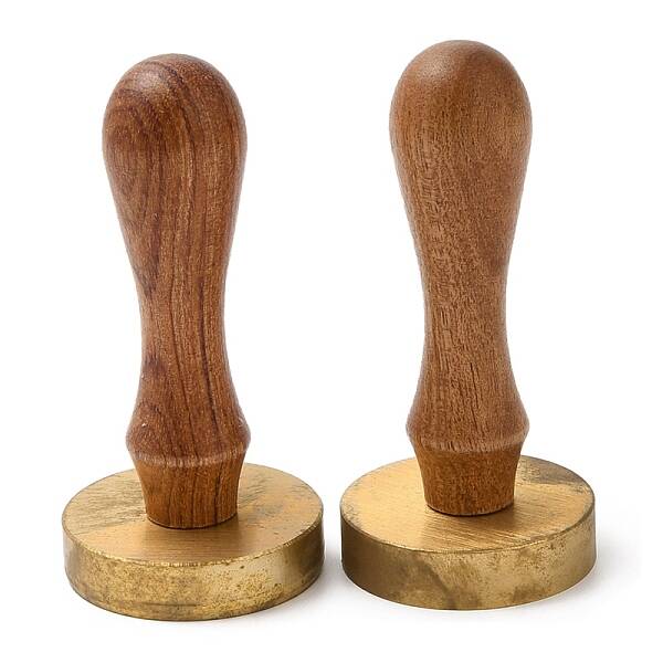 (Defective Closeout Sale: Oxidized)Wood Wax Seal Handles