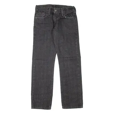 LEVI'S 514 Jeans Mens Black Slim Straight W30 L30