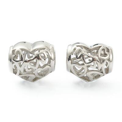 Non-Tarnish 304 Stainless Steel European Beads