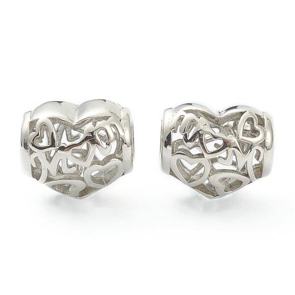 Non-Tarnish 304 Stainless Steel European Beads