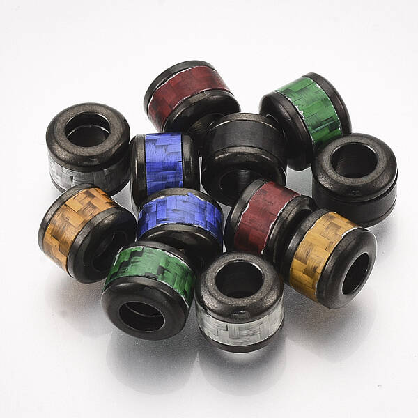 304 Stainless Steel European Beads