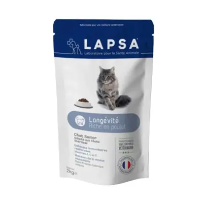 Lapsa Senior Cat Kibble Longevity 2kg
