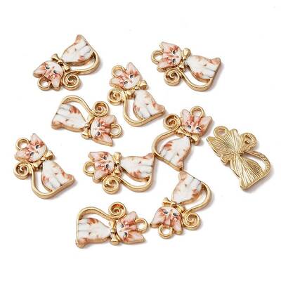 Alloy Enamel Pendants