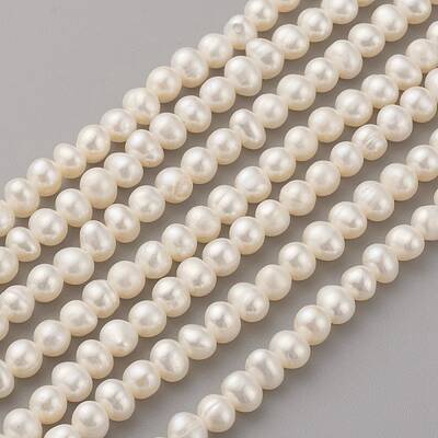 Natural Cultured Freshwater Pearl Beads Strands