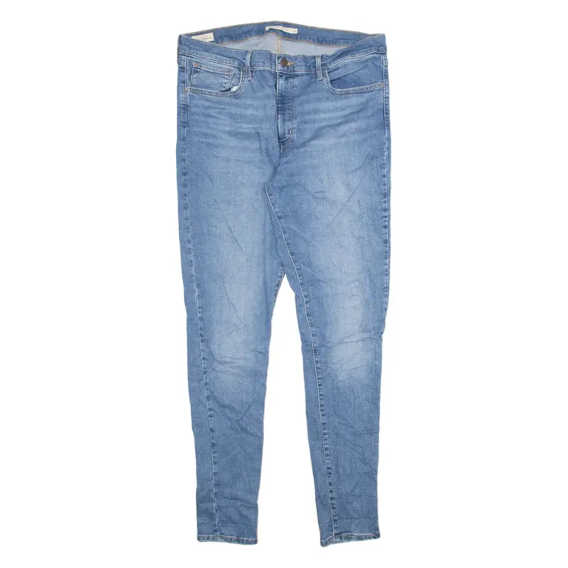 LEVI'S 720 Big E Womens Jeans Blue Slim Skinny W33 L32