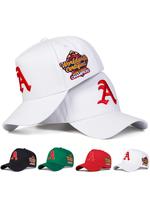 Letter A Design Baseball Cap, Red Hat, Casual Outdoor Sports Hat for Men & Women, Adjustable Sun Protection Cap for Daily Wea...