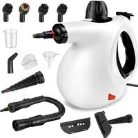 Pressurized Handheld Multi-Surface Natural Steam Cleaner with 12 pcs Replacement Parts , Multi-Purpose Steamer for Springtok ...