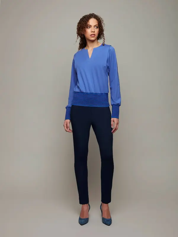 SWIFT | 2-Way Punto Sweatshirt | Color: Regatta Blue | Size: XS