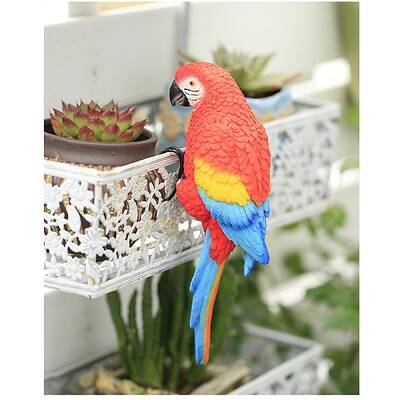 Resin Parrot Decorations