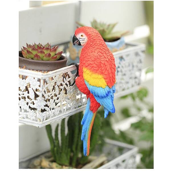Resin Parrot Decorations