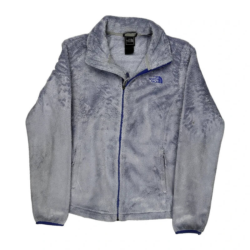 The North Face Fleece Jacket - Small Grey Polyester