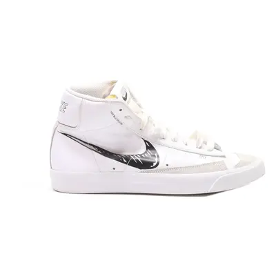 NIKE Blazer 2020 High Top Trainers White Leather Mens UK 8.5