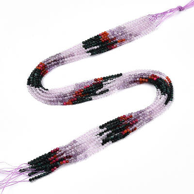 Natural Mixed Gemstone Beads Strands