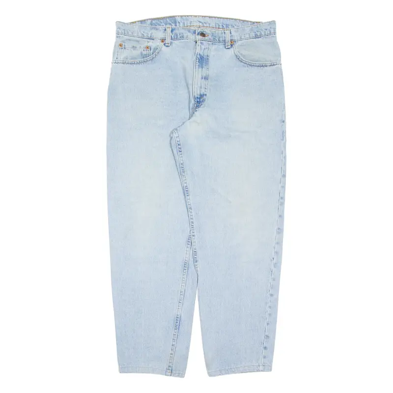 LEVI'S 550 Jeans Mens Blue Relaxed Straight Stone Wash W38 L32