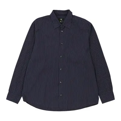 Calvin Klein Shirt - XL Navy Cotton
