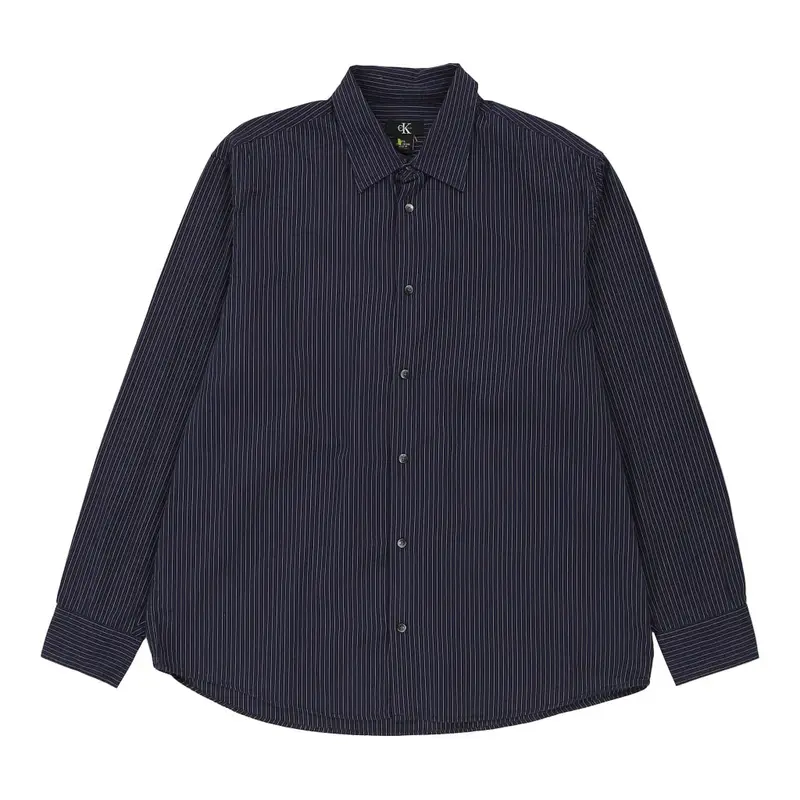 Calvin Klein Shirt - XL Navy Cotton