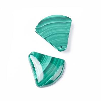 Natural Malachite Pendants