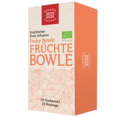 Demmers teehaus Quick-T BIO Fruity Bowle 25 sachets (6875 g)