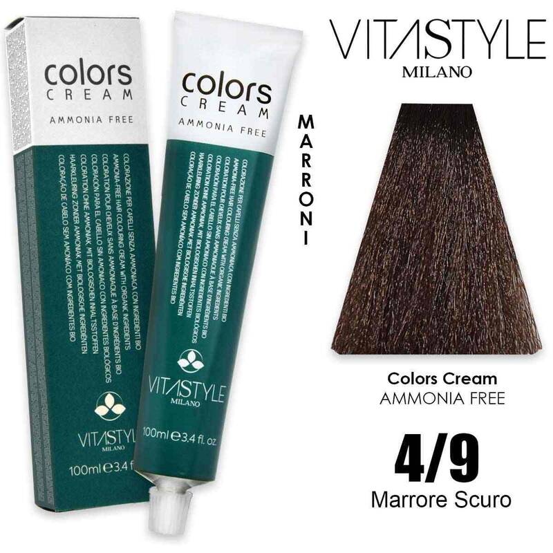 Vitastyle Ammonia-free cream hair dye 100 ml 4.9