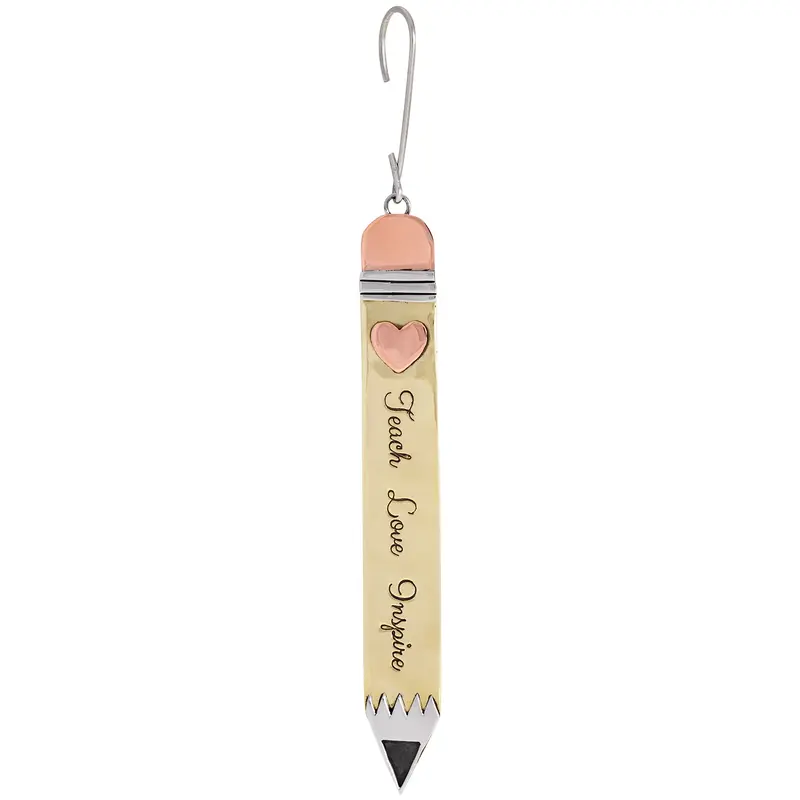 Teacher Appreciation Ornament - Apple