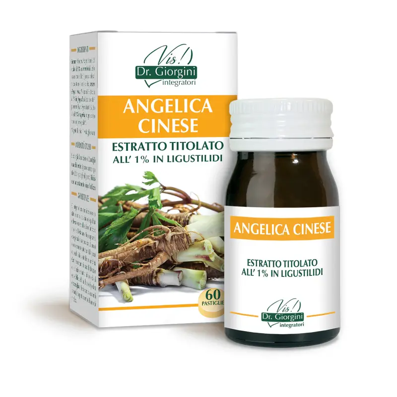 Dr Giorgini Chinese angelica titrated extract 60 tablets of 500 mg - 30 gr