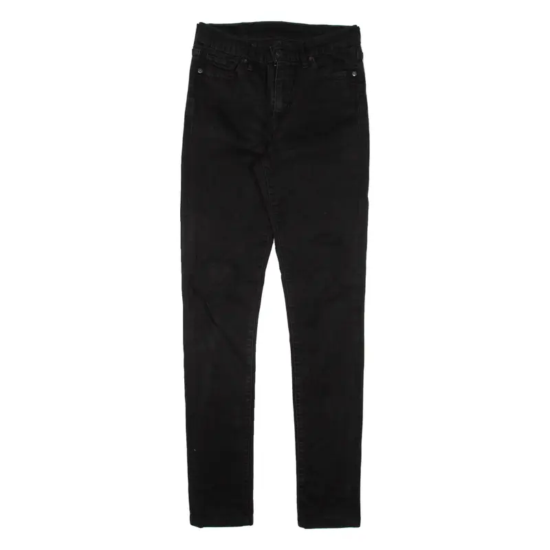 LEVI'S Mens Trousers Black Slim Skinny W28 L32