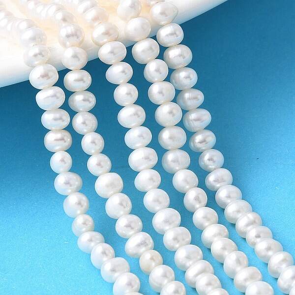 Natural Cultured Freshwater Pearl Beads Strands