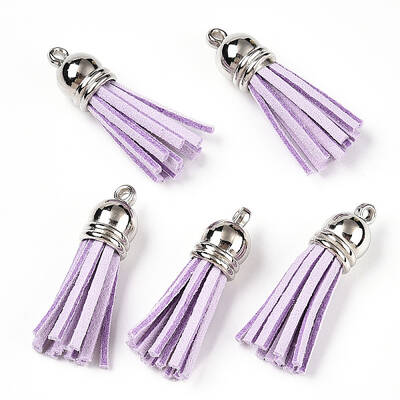 Faux Suede Tassel Pendant Decorations