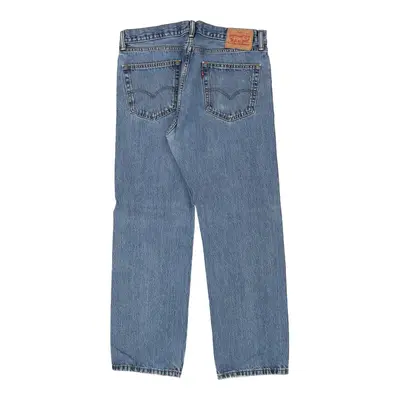 505 Levis Jeans - 35W 30L Blue Cotton