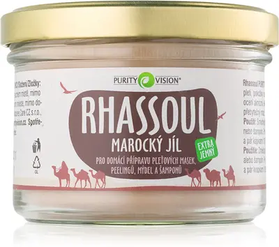Purity vision Moroccan Rhassoul clay 200 g