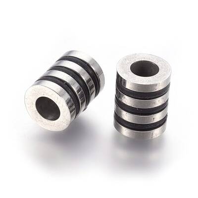 304 Stainless Steel European Beads
