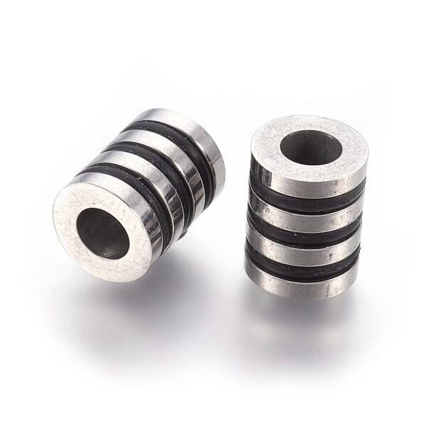 304 Stainless Steel European Beads