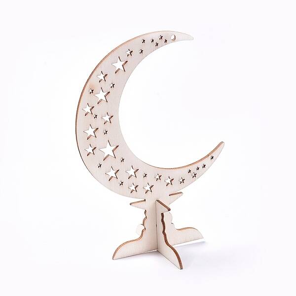 Eid Mubarak Wooden Ornaments