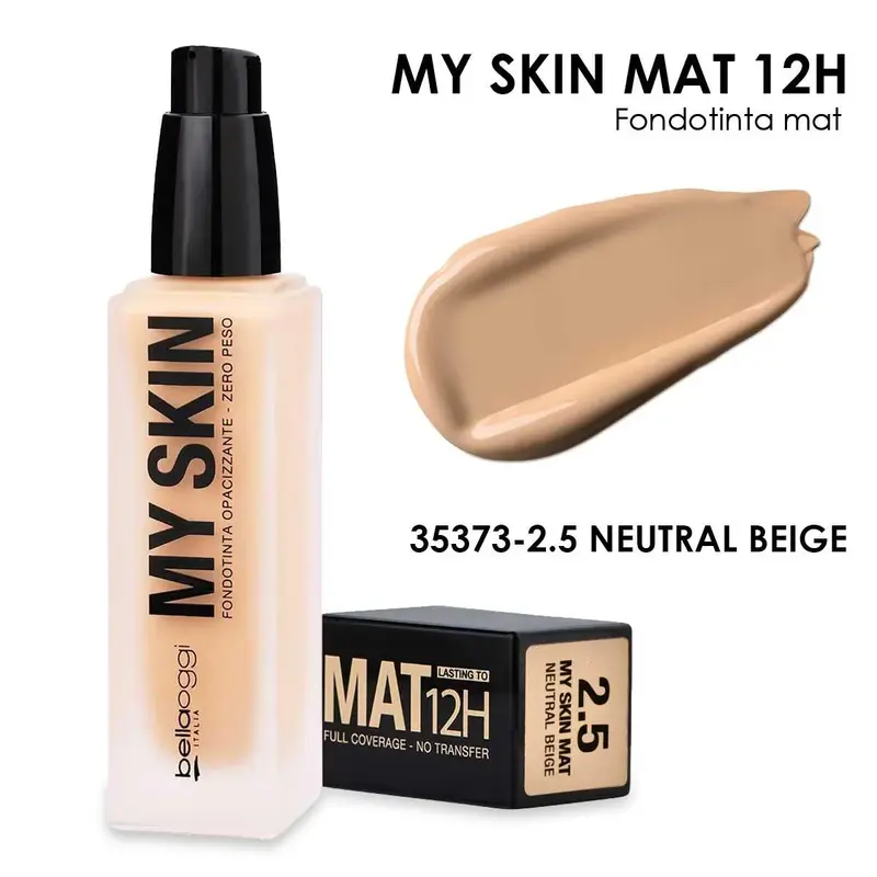 My Skin Mat Mattifying Foundation 12H Neutral Beige