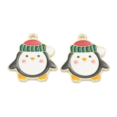Alloy Enamel Pendants