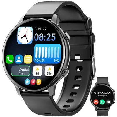 Multifunctional 1.39-inch Men Women's Smartwatch with Answer/Make Calls/100+ Sports Modes, Waterproof Tracker Activity Fitnes...