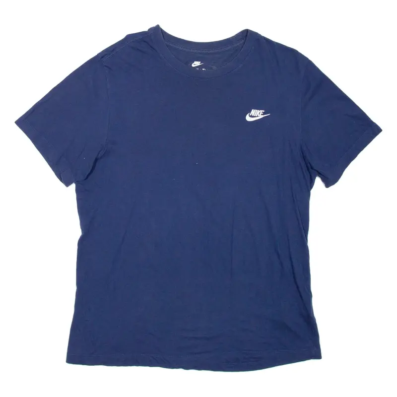 NIKE Mens T-Shirt Blue M