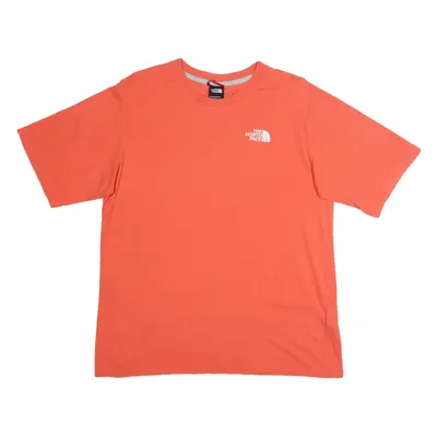 THE NORTH FACE Womens T-Shirt Pink L