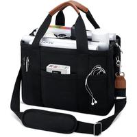Canvas Tote Bag for Women - Stylish Spacious Messenger Bag with Multi-Pocket Design Durable Construction & Comfortable Single...