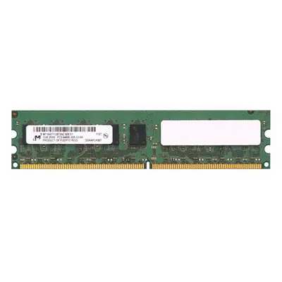 Micron MT18HTF12872AZ-80EG1 | 1GB DDR2-800MHz PC2-6400 ECC Unbuffered UDIMM CL6 2Rx8 1.8V 240-Pin Memory Module