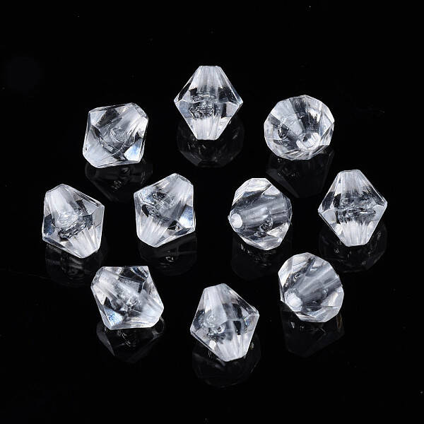 Transparent Acrylic Beads
