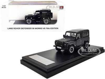 Land Rover Defender 90 Works V8 Black Metallic \