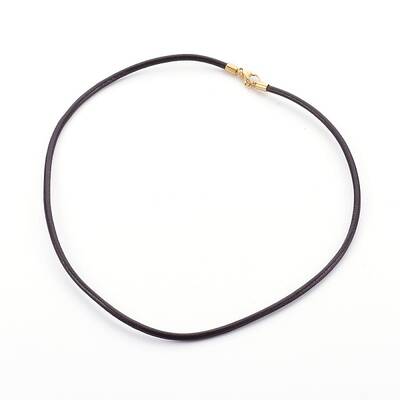 Leather Cord Necklace Making