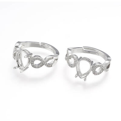 Brass Solitaire Ring Settings