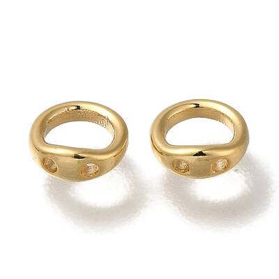 Brass Ring Charm Connectors