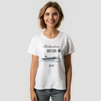 Family Reunion Vacation Cruise Ship Custom T-Shirt