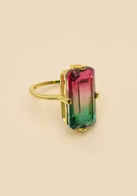 Ring Brpa6 Rose-Aqua | Color: ROSE AQUA | Size: 52