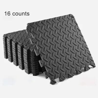 Exercise Mat, 16pcs/set Non-slip Eva Foam Interlocking Floor Mat, Multifunctional Floor Liners for Home Gym Workout, Training...